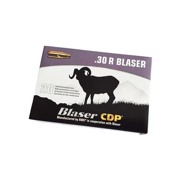 Blaser CDP .30R, 10,7g/165gr lőszer