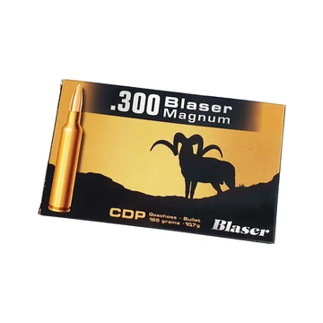Blaser CDP .300 Blaser Magnum, 10,7g/165gr lőszer