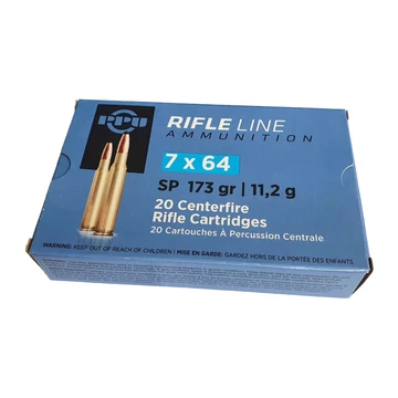 Partizan 7x64 TM-SP, 11,2g/173gr lőszer