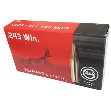 GECO .243W, 6,8g, TML lőszer, 2123401