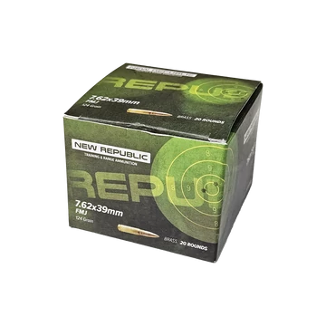 New Republic MFS 7,62x39 lőszer 8g FMJ 124 gr