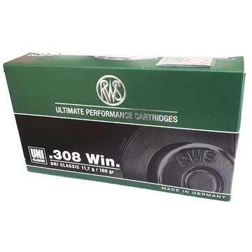 RWS .308W, 11,7g lőszer, UNI 2119196