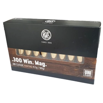 RWS .300WM, 11,7g, lőszer, UNI 2117657