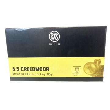 RWS 6,5 Creedmoor 8,4g Target Elite Plus lőszer