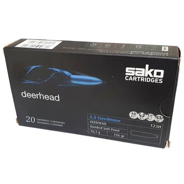 Sako 6,5 Creedmoor 8,8g Deerhunter lőszer, 123H