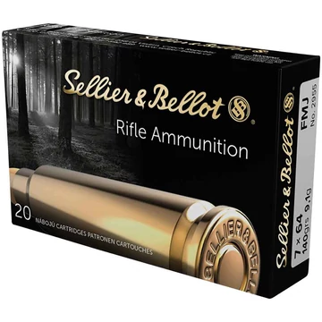 Sellier & Bellot 7x64, 9,0g FMJ lőszer, V331162