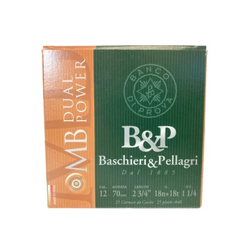Baschieri & Pellagri 12/70 MB Dual Power 36g, 2,70-3,30 mm sörétes lőszer