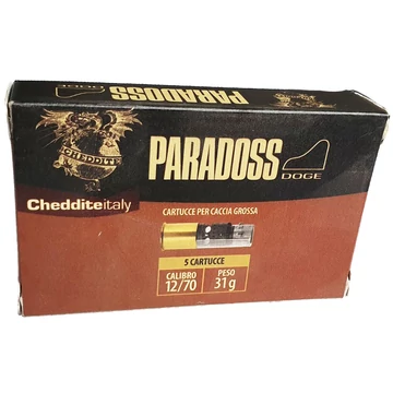 Cheddite 12/70 Palla Paradoss 31g, Slug sörétes lőszer