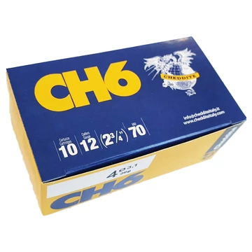 Cheddite 12/70 CH6 36g, 3,10 mm sörétes lőszer