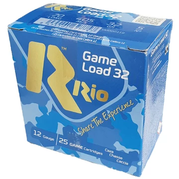 RIO 12/70 Game Load 32g, 3,00 mm sörétes lőszer