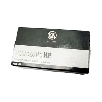 RWS .22LR Subsonic 2,6g HP 40 gr. lőszer