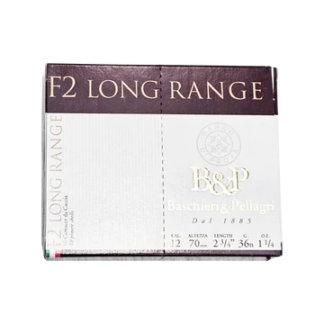 Baschieri & Pellagri 12/70 F2 Long Range 36g, 3,90 mm sörétes lőszer