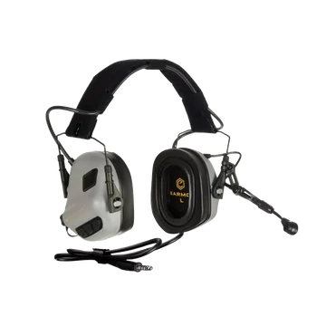  Earmor M32 PLUS aktív fültok mikrofonnal, szürke