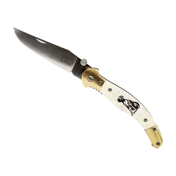 Betyár bicska, fejesgörbe, csont markolat - Vizsla II.