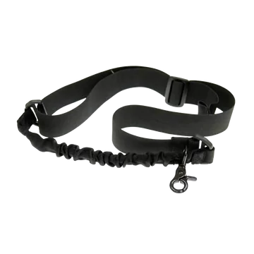 1 pontos Hordszíj, bungee fekete