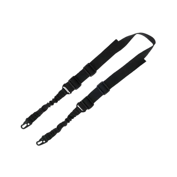 GFC 2 pontos Bungee hordszíj, fekete
