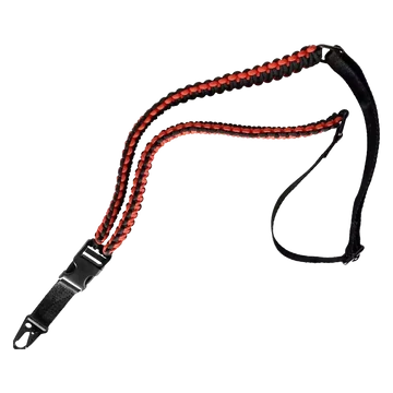 Paracord hordszíj, 1 pontos, QD pink/fekete