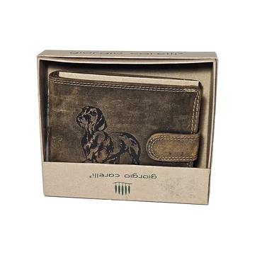 Giorgio Carelli marhabőr pénztárca - Tacskó