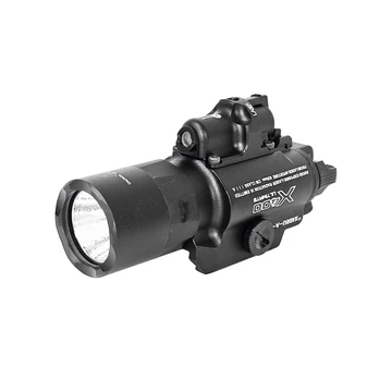 X400U pisztolylámpa lézeres irányzékkal, szerelékkel