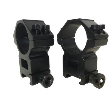 Dupla távcső szerelék magasított, 22mm, 30 mm tubus, dobozban, A126