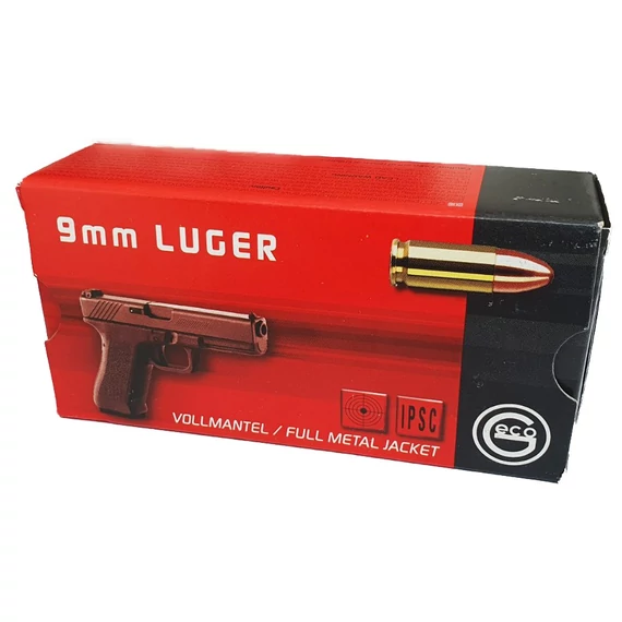 GECO 9mm Luger, 8.0g VML lőszer