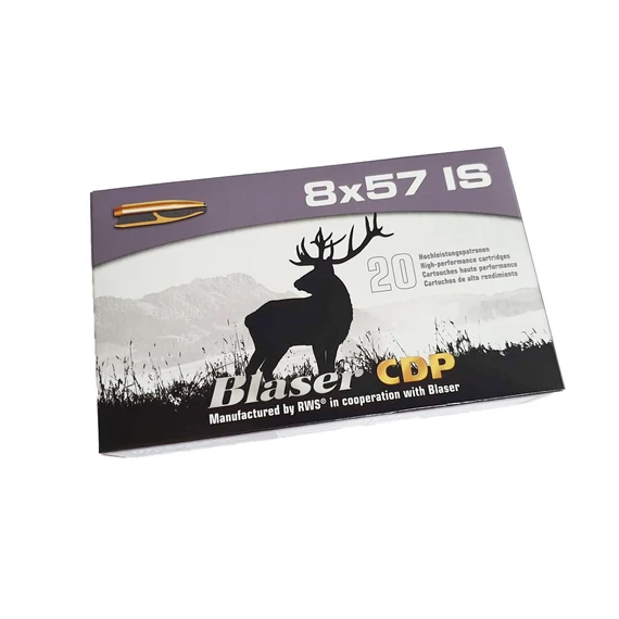 Blaser 8x57 IS CDP, 12,7g/196gr lőszer