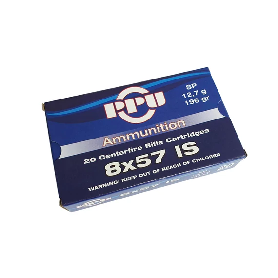 Partizan 8x57 JS TM-SP, 12,7g/196gr lőszer