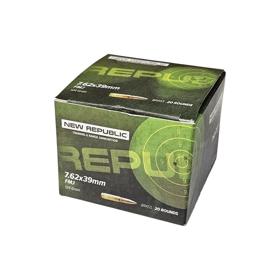 MFS 7,62x39 lőszer 8g FMJ 124 gr