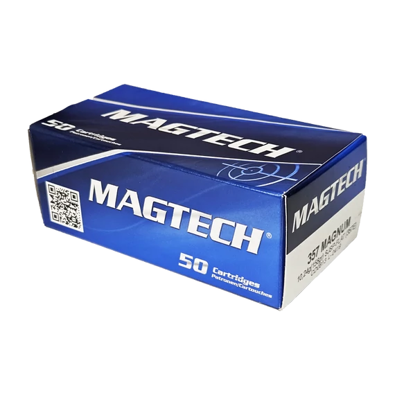 Magtech 357 Magnum SJSP Flat 12,0g lőszer