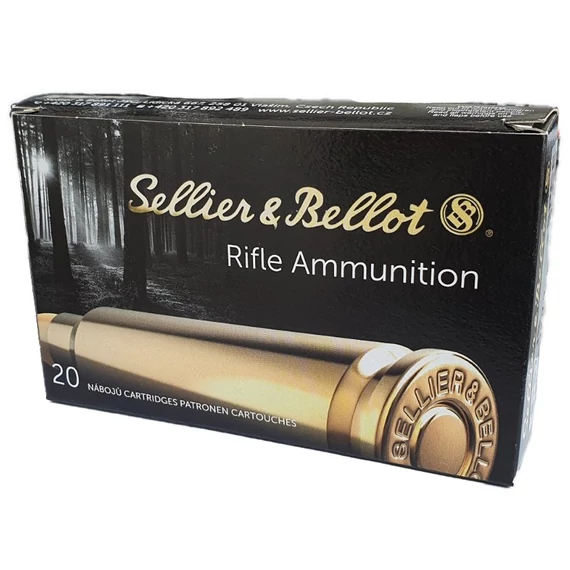 Sellier & Bellot 9,3x62 SP, 18,5g, lőszer, W332052