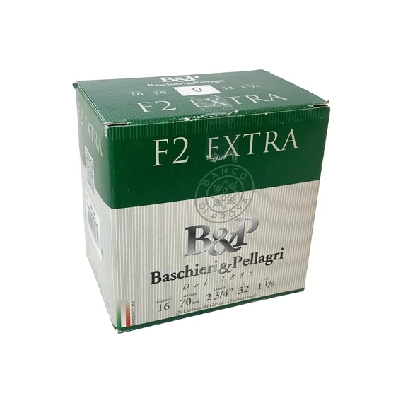 Baschieri & Pellagri 16/70 F2 Extra 32g, 3,90 mm sörétes lőszer