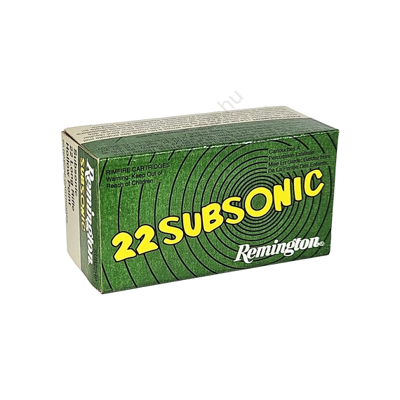 Remington .22LR Subsonic LRN HP 38gr lőszer