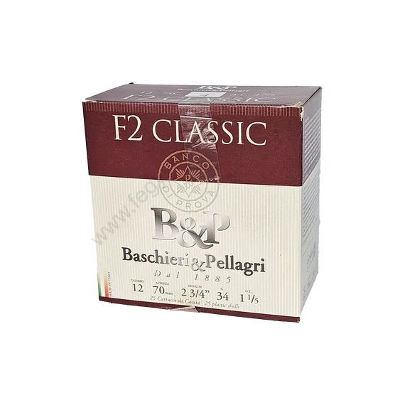 Baschieri & Pellagri 12/70 F2 Classic 34g, 3,10 mm sörétes lőszer