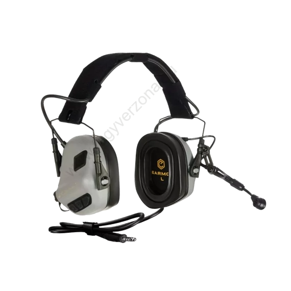  Earmor M32 PLUS aktív fültok mikrofonnal, szürke