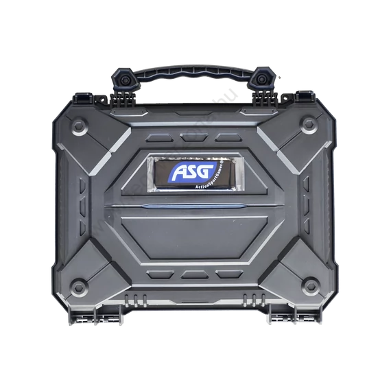 ASG vízálló taktikai pisztolykoffer, fekete - 6x21x29