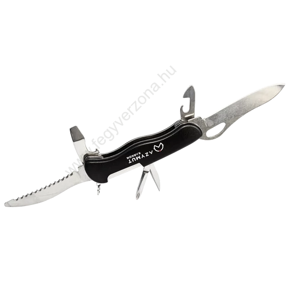 AZYMUT Karkon hegymászó bicska 9 eszközzel