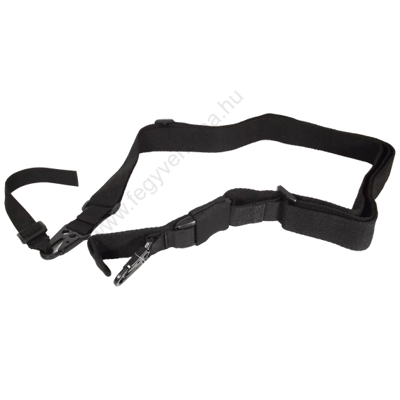 GFC 3 pontos hordszíj, fekete