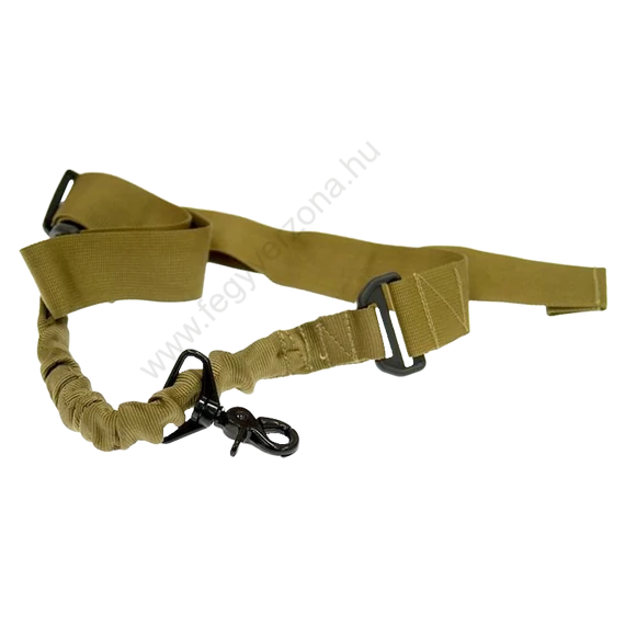 Hordszíj, 1 pontos, bungee, coyote