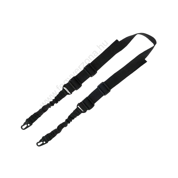 GFC 2 pontos Bungee hordszíj, fekete