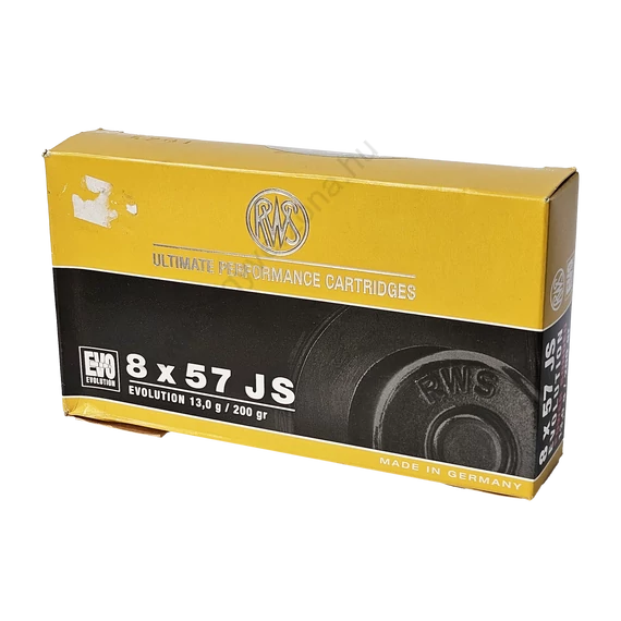 RWS 8x57JS 13,0g / 200 gr EVO lőszer