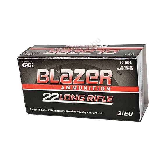 CCI .22 LR Blazer 40 gr / 2,59g lőszer