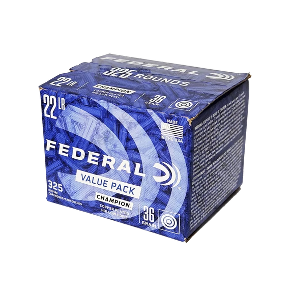 Federal .22 LR Champion 36 gr lőszer - 325 db.