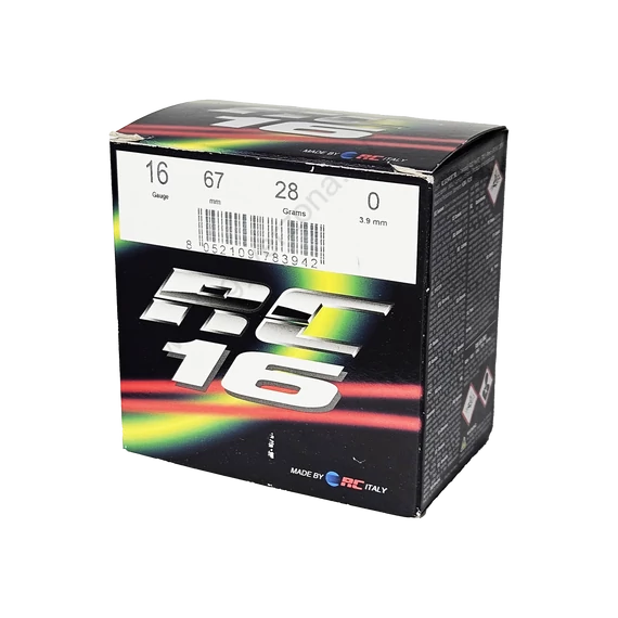 RC 16/67, 28g, 3,9 mm sörétes lőszer