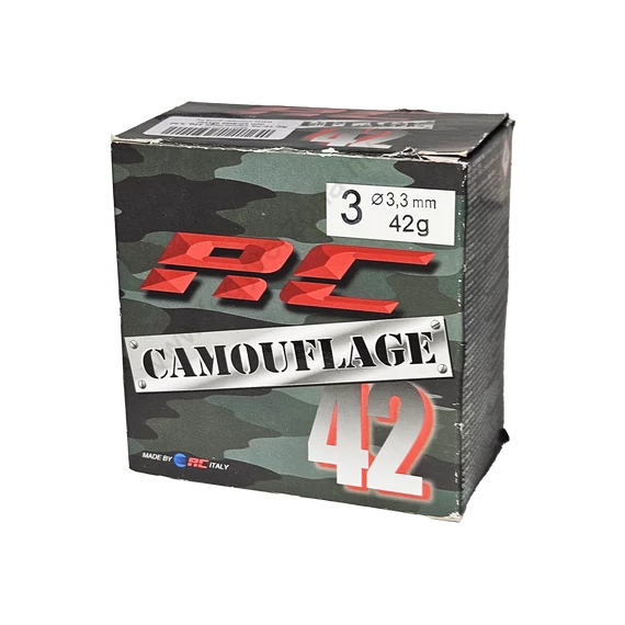 RC 12/70, Camouflage 42g, 3,30 mm sörétes lőszer