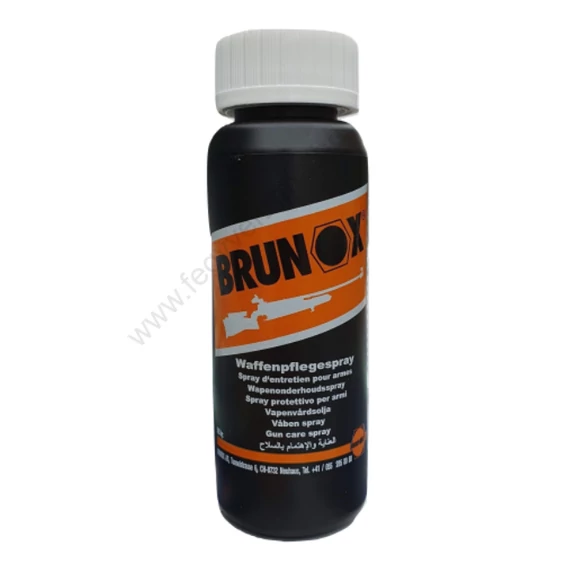 BRUNOX fegyverápoló olaj, 100 ml, csepegtetős kivitel