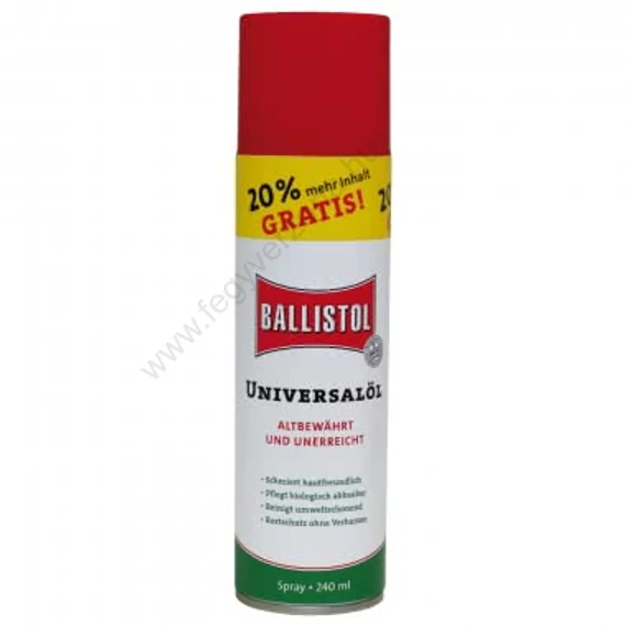 Ballistol fegyverápoló spray, 240 ml
