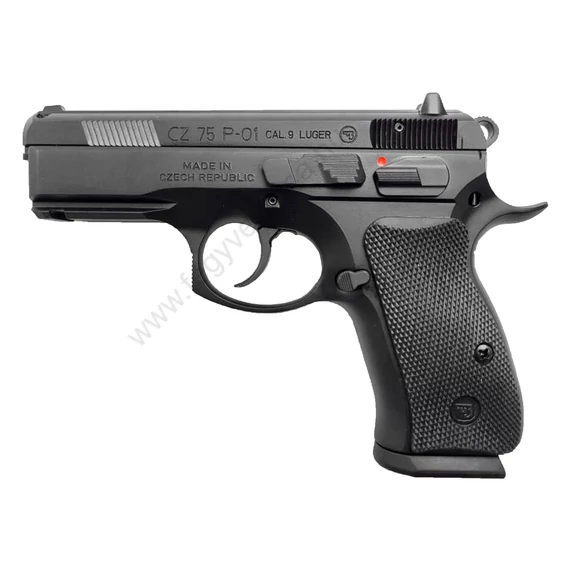 CZ 75 P-01 Steel Black, 9mm Luger pisztoly