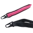 Kép 2/3 - Paracord hordszíj, 2 pontos, QD pink/fekete