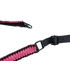 Kép 3/3 - Paracord hordszíj, 2 pontos, QD pink/fekete