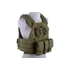 Kép 3/5 - GFC Plate Carrier taktikai mellény, zsebekkel, olív